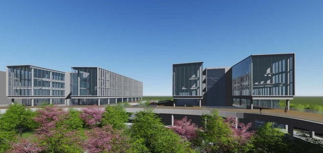 燕郊隆達建工承建光環燕郊云計算基地